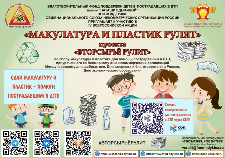 Фонд поддержки детей, пострадавших в ДТП.